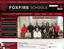 Tablet Screenshot of foxfireschools.com